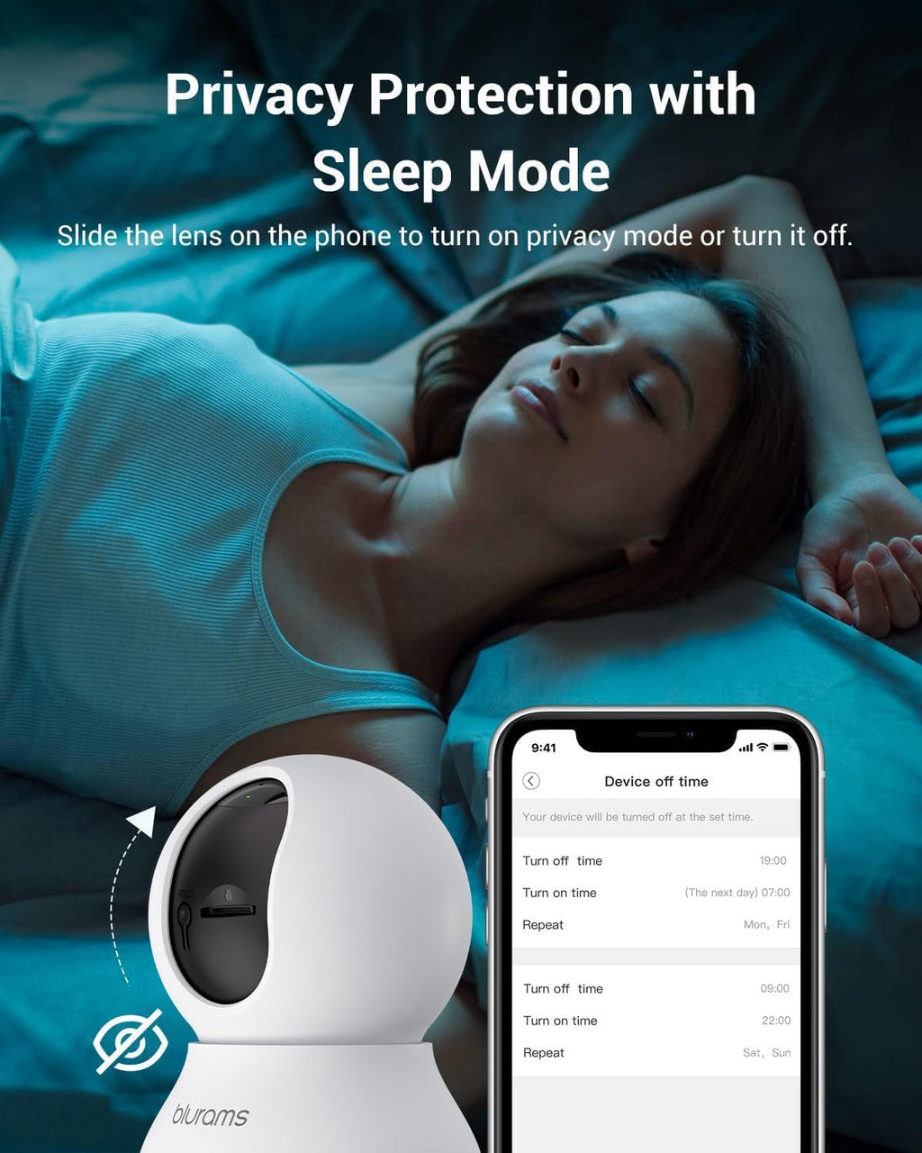 2K Smart Pet Camera – Indoor WiFi Dog & Cat Camera with 360° Pan, Motion Tracking, Colour Night Vision, 2-Way Audio, Alexa Compatible, App Control & SD/Cloud Storage